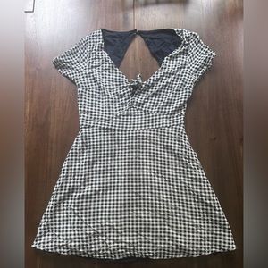 Abercrombie & Fitch Navy & White Gangnam Summer Dress Sz Medium